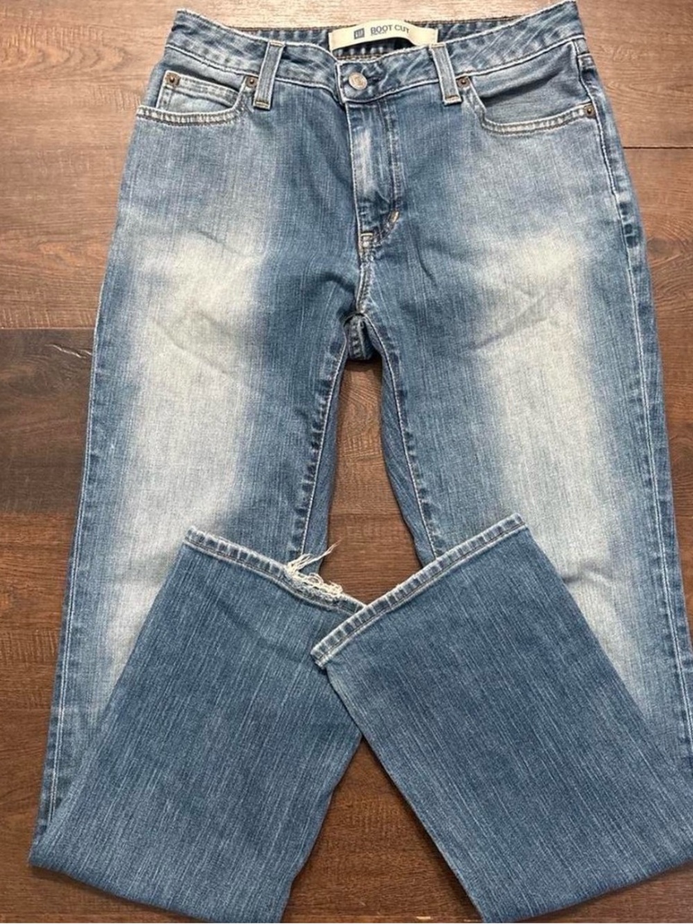 Women's Light Blue Gap Boot Cut Jeans